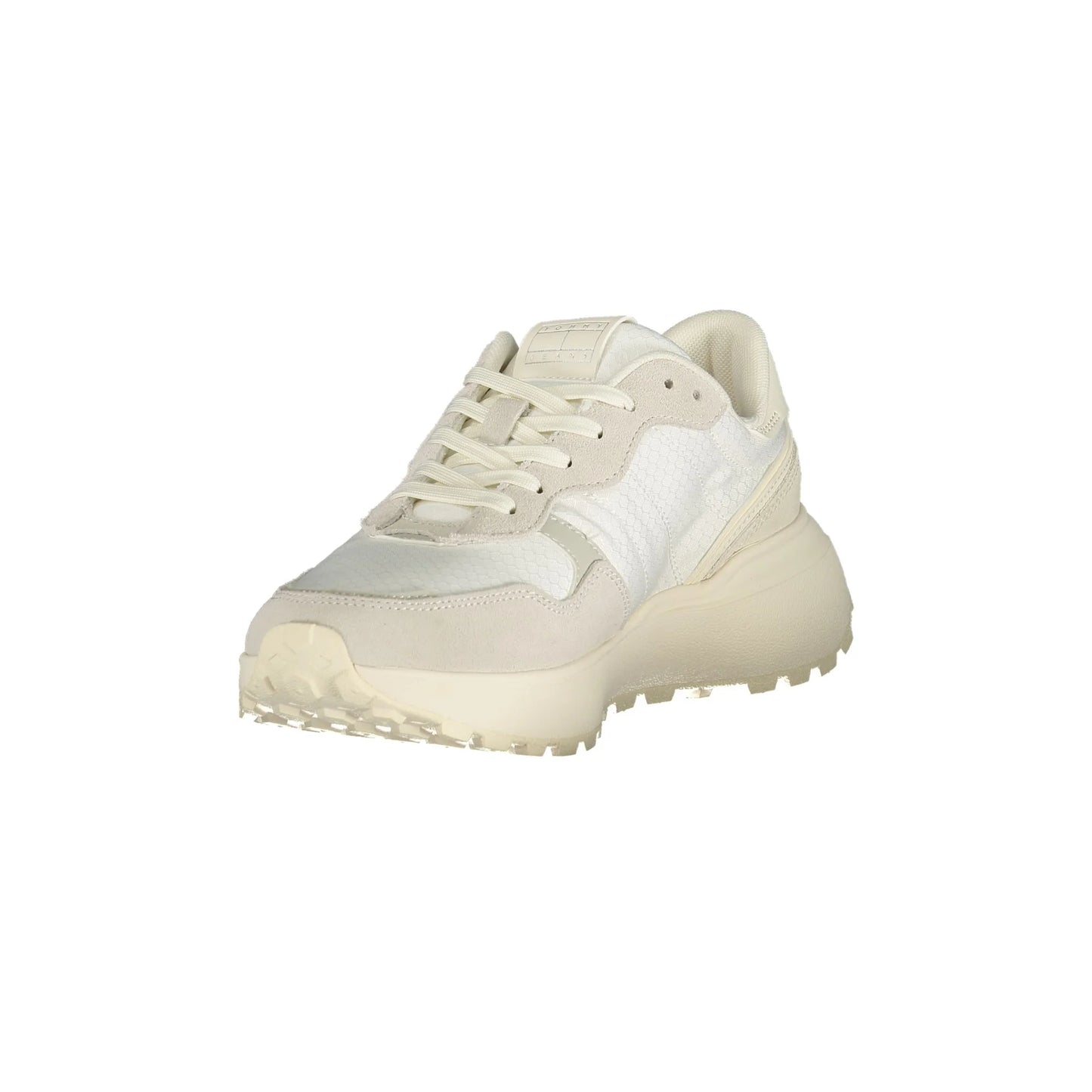 Tommy Hilfiger Sneakers Donna Bianche Stampa Logo bianco - vista 3