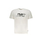 Fila T-Shirt Maniche Corte Uomo Bianca Stampa Logo Bianco - foto prodotto