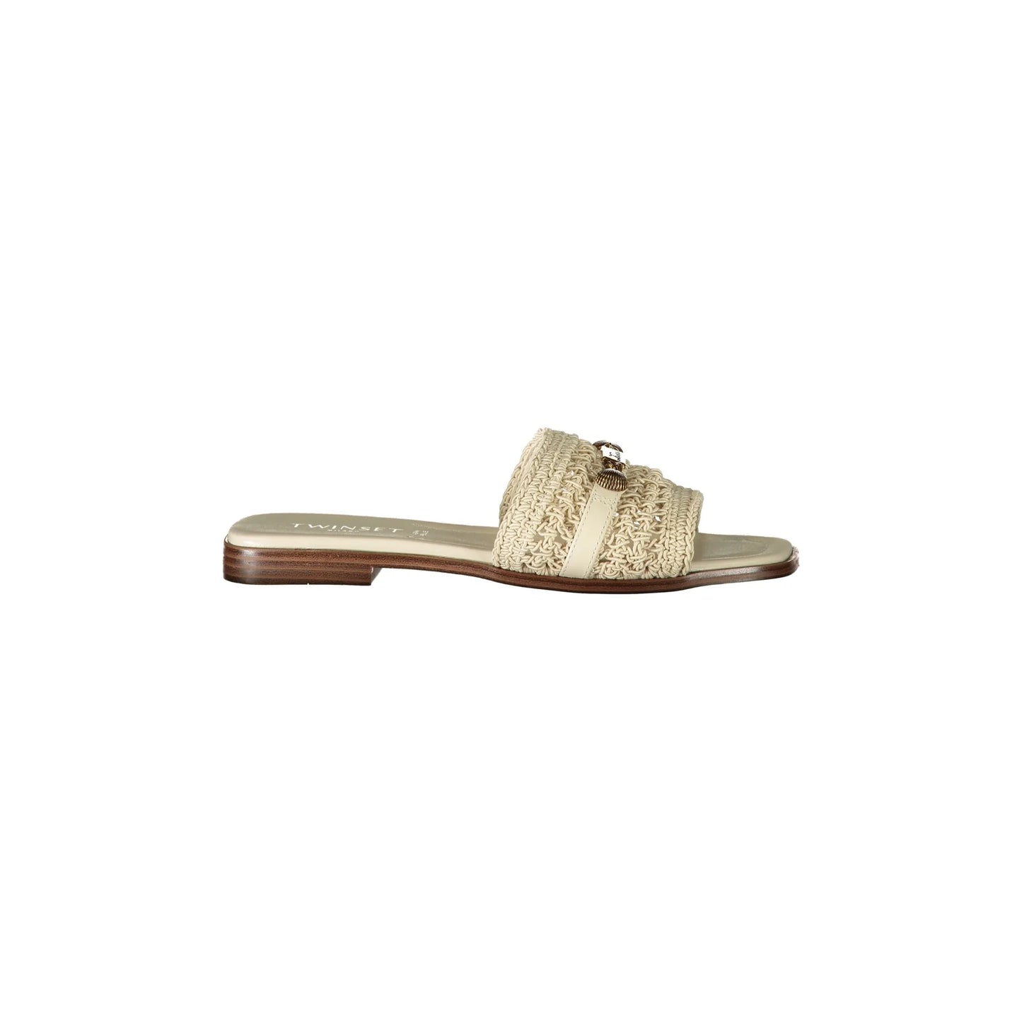 TWINSET CALZATURA SANDALO DONNA BEIGE