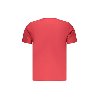 PEPE JEANS T-SHIRT MANICHE CORTE UOMO ROSSO