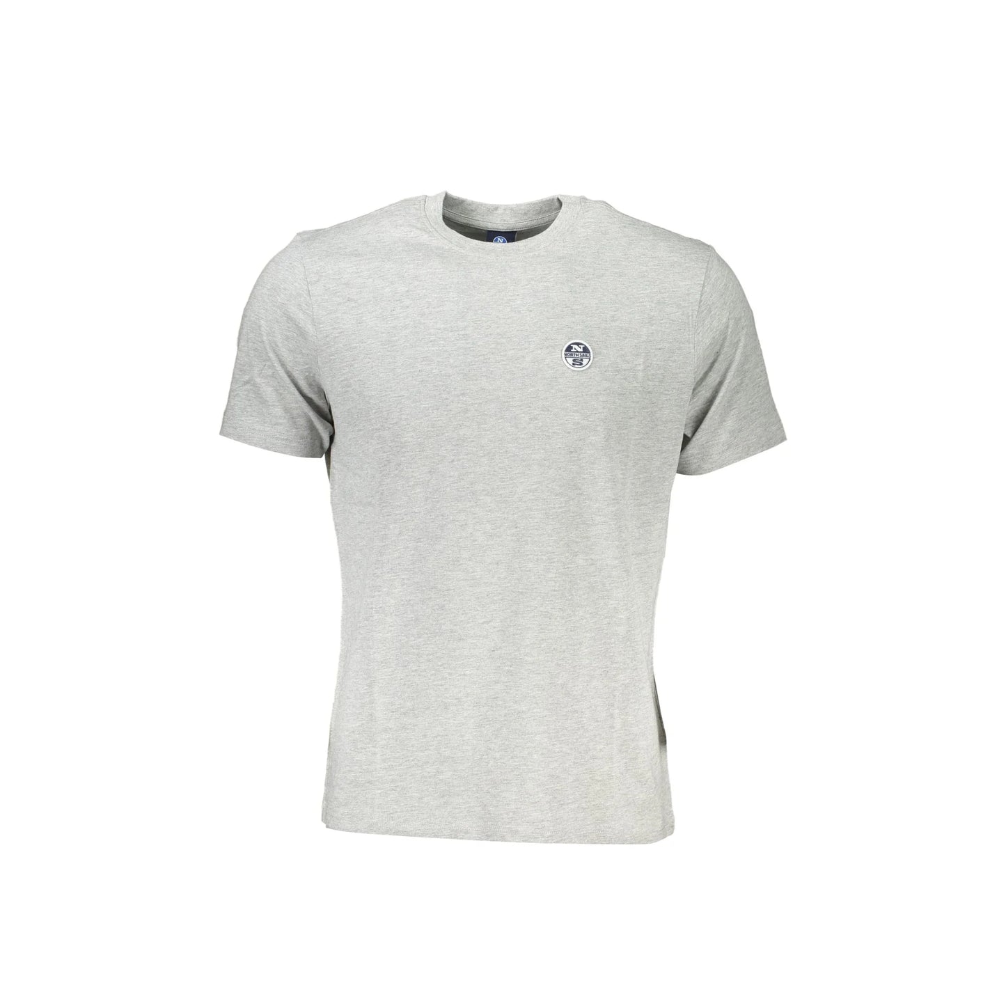 North Sails T-Shirt Maniche Corte Uomo Grigia Logo Grigio - foto prodotto