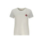 Pepe Jeans T-Shirt Maniche Corte Donna Bianca Stampa Logo Bianco - foto prodotto