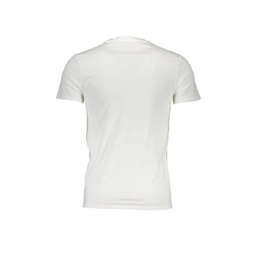 Guess Jeans T-Shirt Maniche Corte Uomo Bianca Logo bianco - vista 2