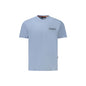 Napapijri T-Shirt Maniche Corte Uomo Azzurra Stampa Logo Azzurro - foto prodotto