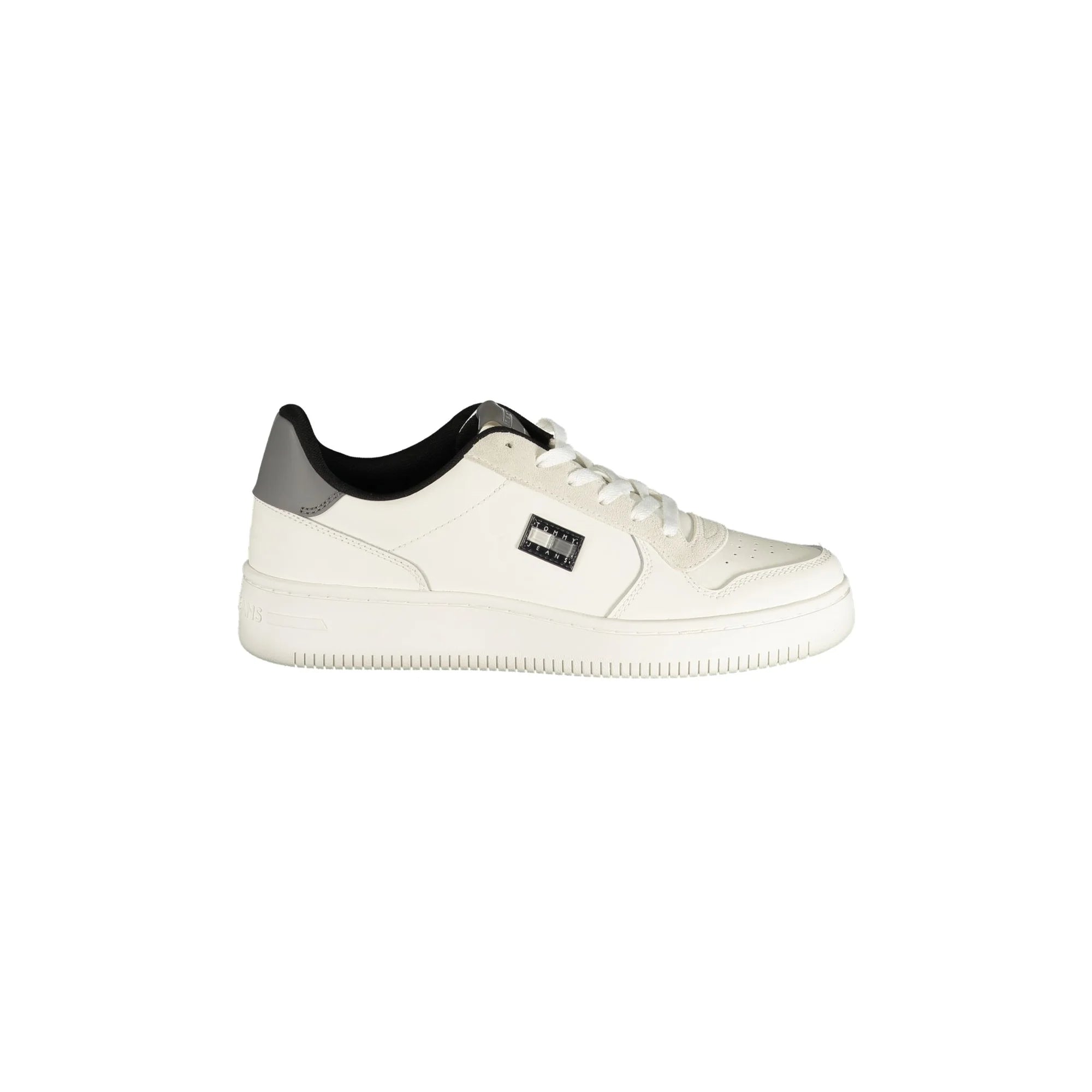 Tommy Hilfiger Sneakers Uomo Bianche Logo Bianco - foto prodotto