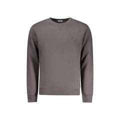 Coveri Moving Felpa Maniche Lunghe Uomo Grigia Ricamo