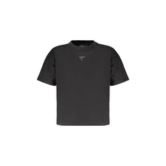 Guess Jeans T-Shirt Maniche Corte Unisex Nera Logo
