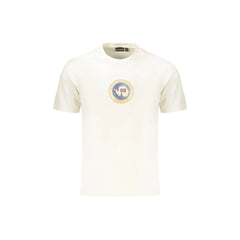 Napapijri T-Shirt Maniche Corte Uomo Bianca Stampa Logo