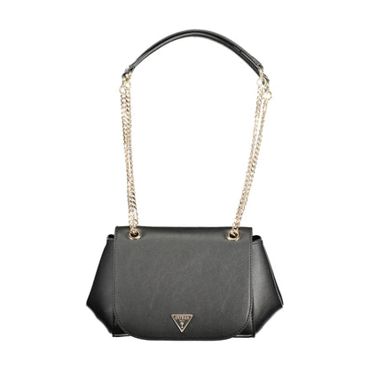 Guess Jeans Borsa a Spalla Donna Nera Logo Borse Nero - foto prodotto