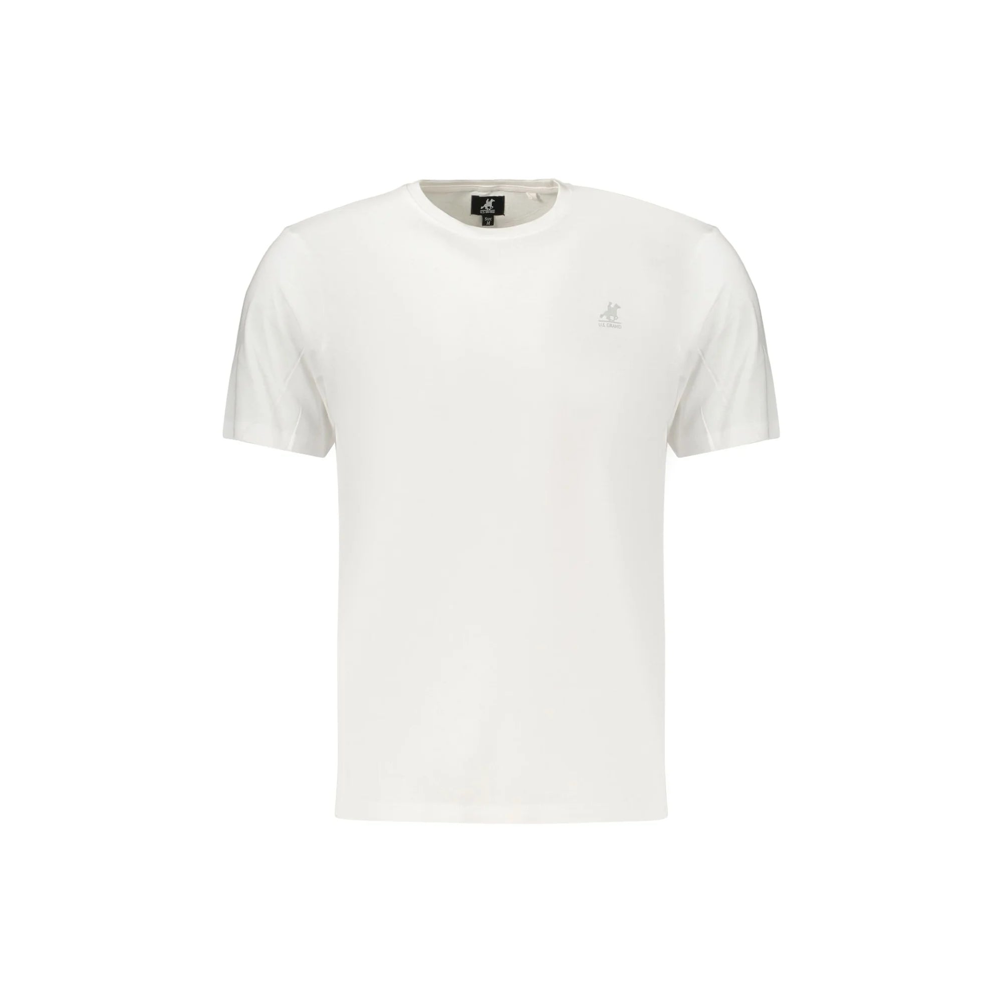 U.S. GRAND T-SHIRT MANICHE CORTE UOMO BIANCO