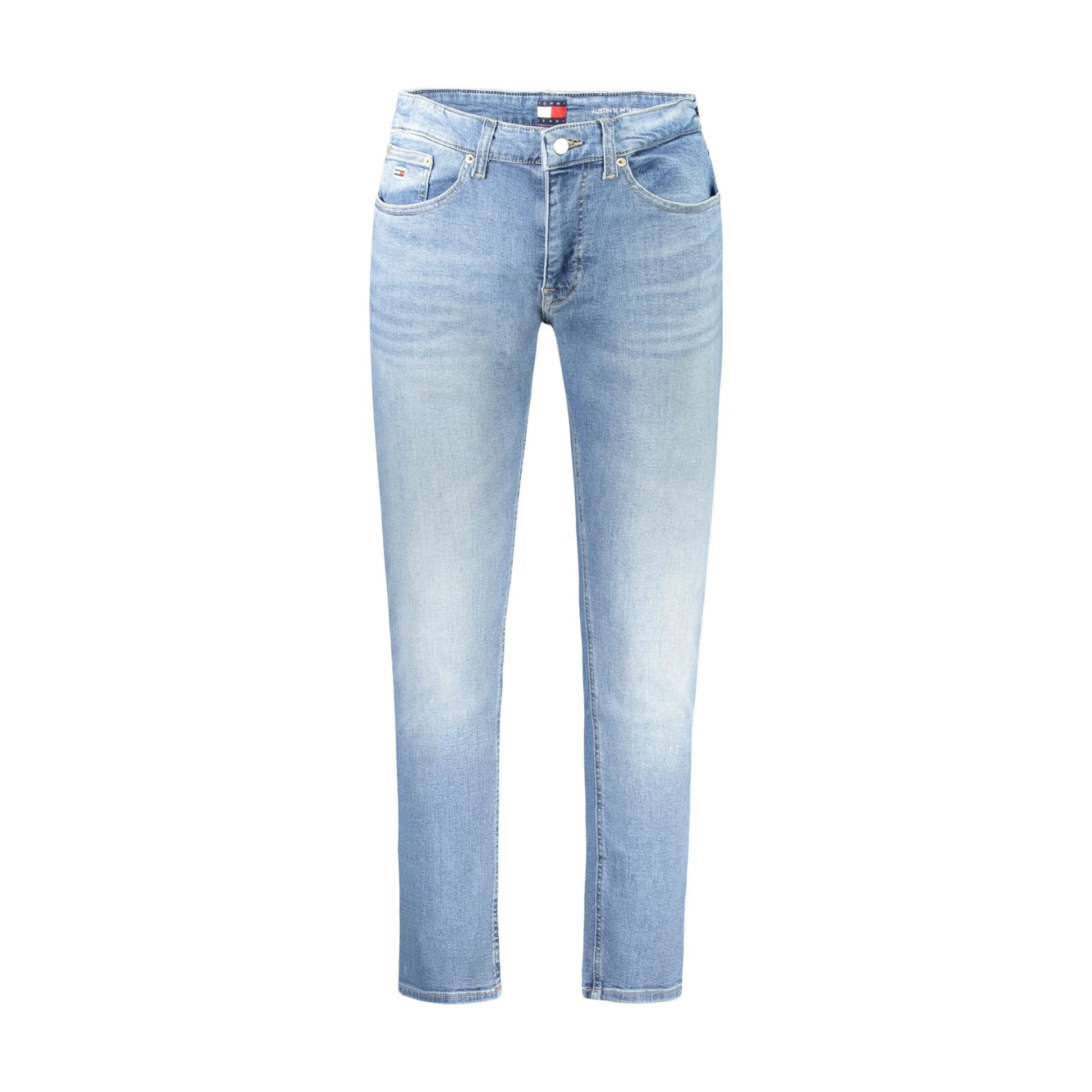 Tommy Hilfiger Jeans Uomo Azzurri Slim Tapered Logo Azzurro - foto prodotto