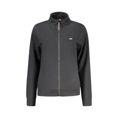 Norway 1963 Felpa Maniche Lunghe Donna Nera Zip