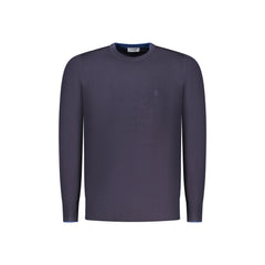 Coveri Moving Maglia Uomo Blu Ricamo