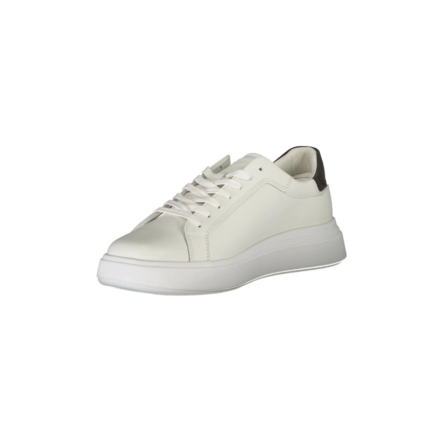 Calvin Klein Sneakers Uomo Bianche Stampa Logo bianco - vista 3