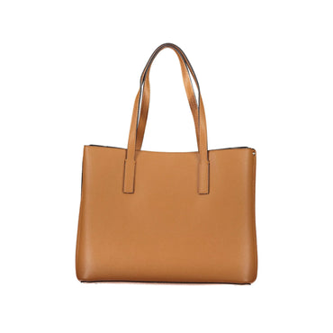 GUESS JEANS Borsa Donna Marrone Meridian a Spalla con Tasche Esterne e Zip Borse - vista 2