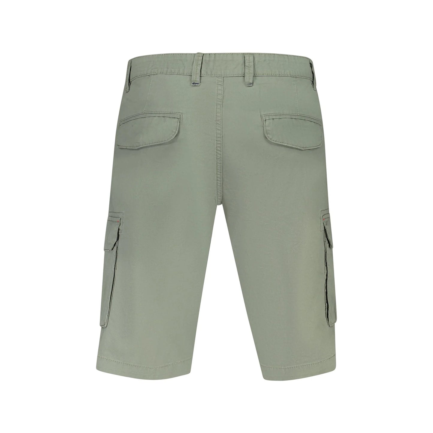 Norway 1963 Short Pantaloni Bermuda Uomo Verde Logo - vista 2