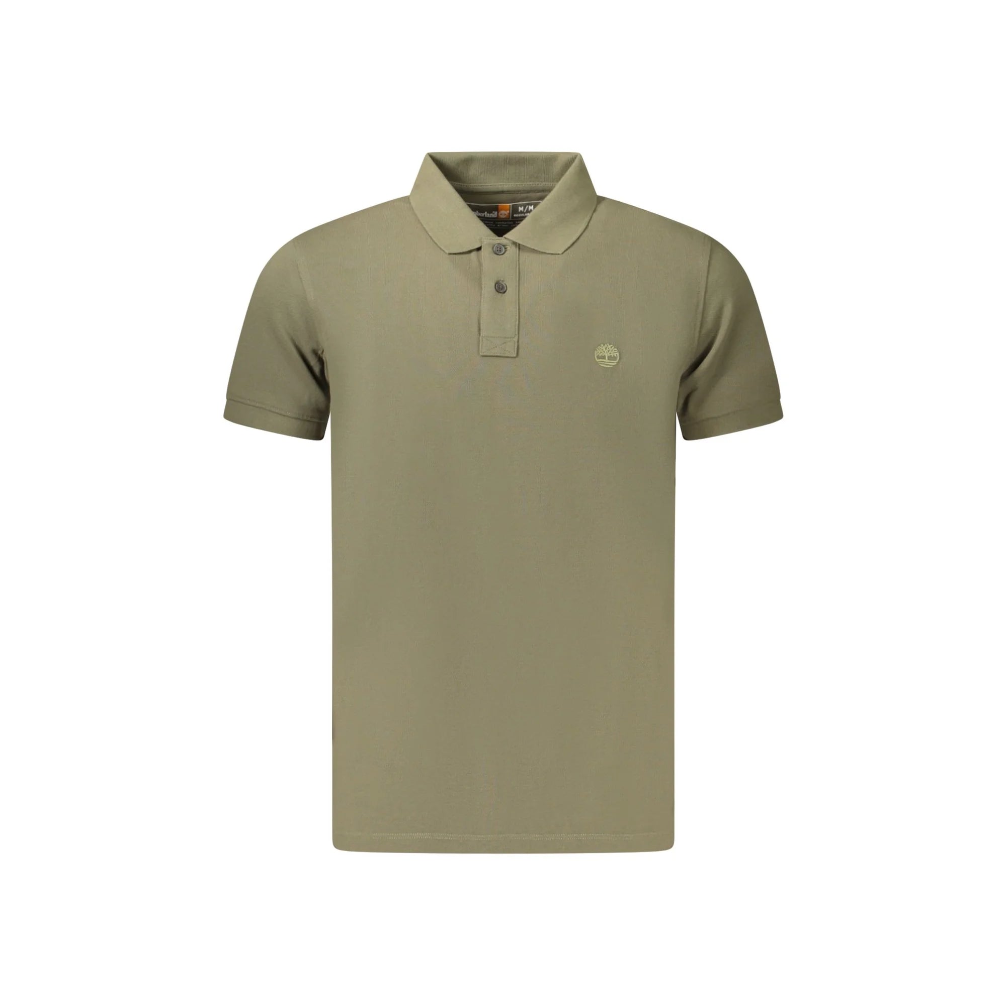TIMBERLAND POLO MANICHE CORTE UOMO VERDE