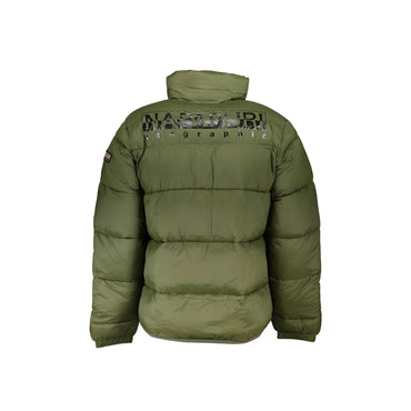 Napapijri Giubbotto Uomo Verde Regular Fit con Tasche Giubbotti e Giacche - vista 2