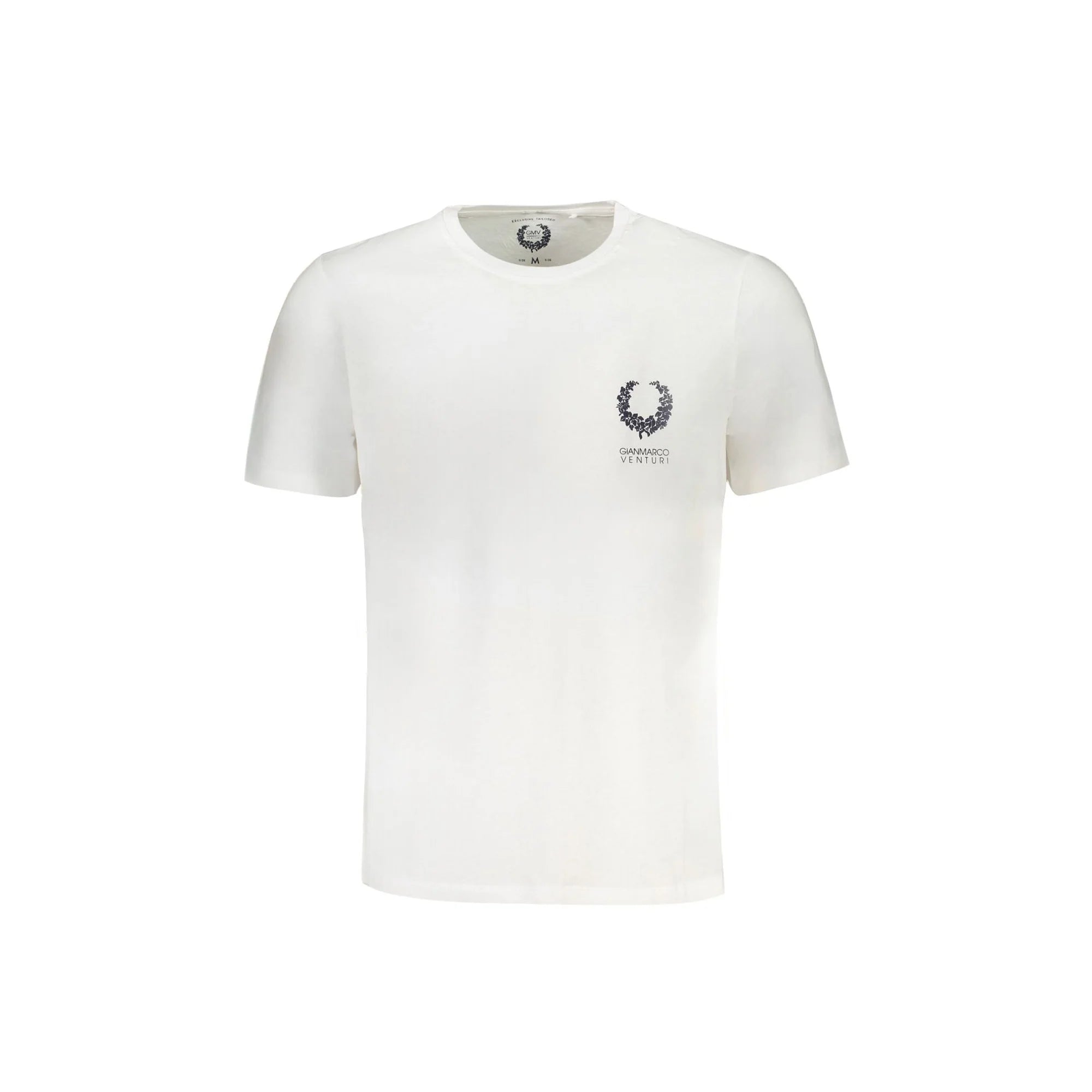 GIAN MARCO VENTURI T-SHIRT MANICHE CORTE UOMO BIANCO