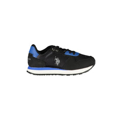 U.S. POLO ASSN. Sneaker Kinder Schwarz mit Kontrastdetails