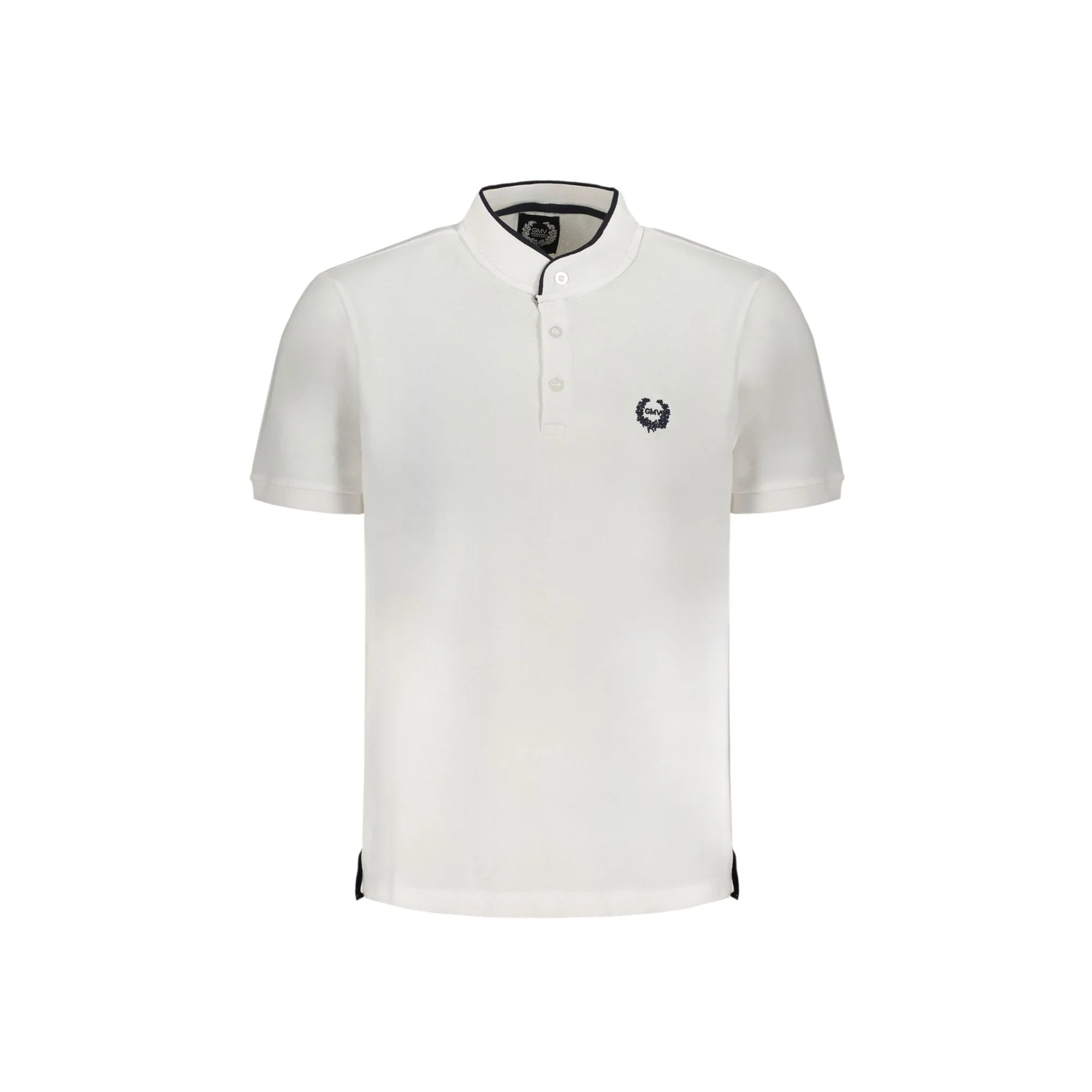 GIAN MARCO VENTURI POLO MANICHE CORTE UOMO BIANCO