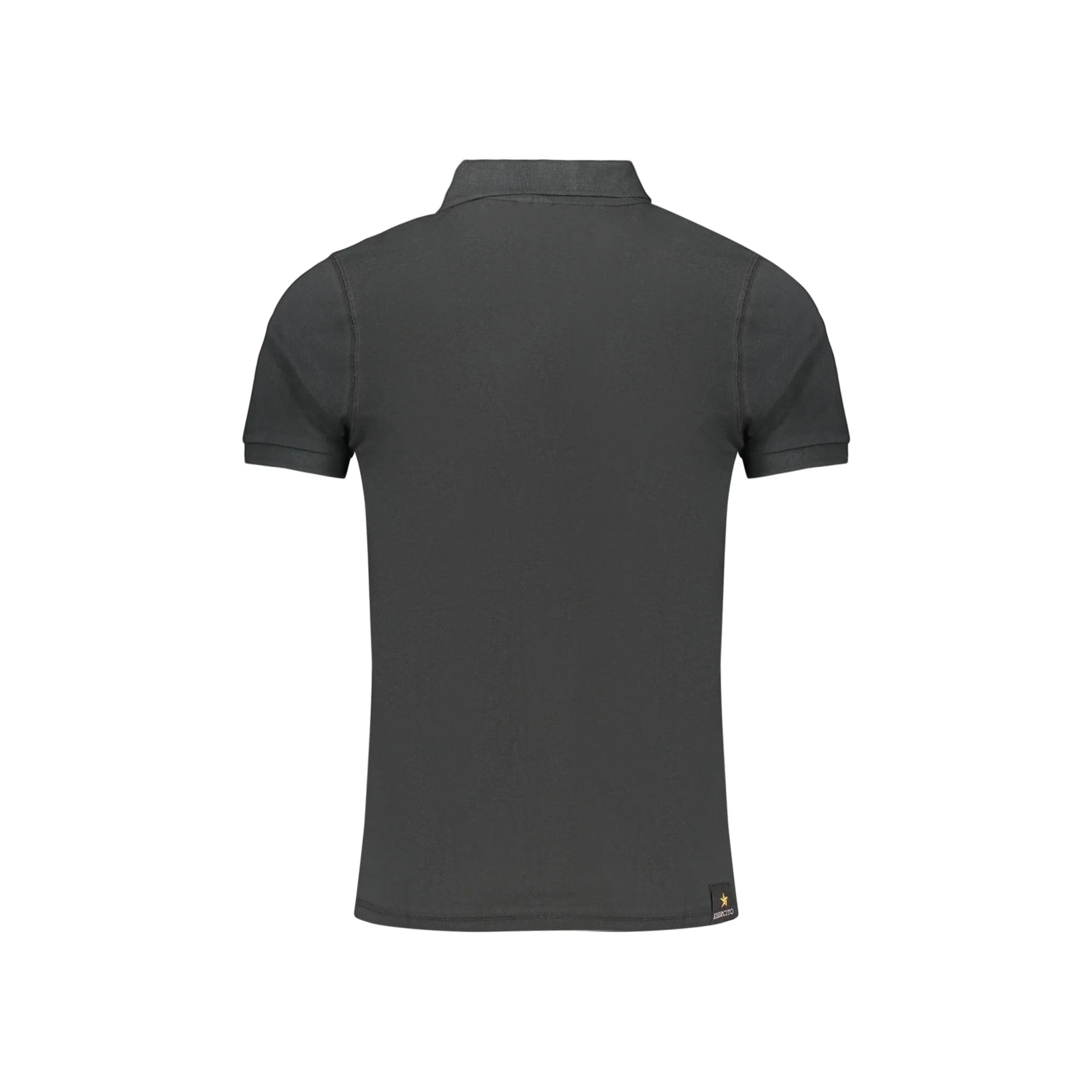 ACCADEMIA MILITARE POLO MANICHE CORTE UOMO NERO