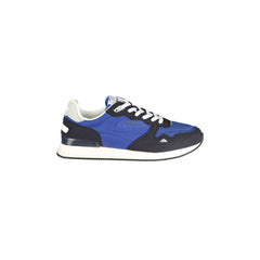 Gas Men's Sneakers Blue Print