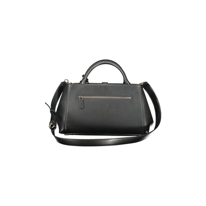 Guess Jeans Borsa a Tracolla Donna Nera Logo Borse nero - vista 2