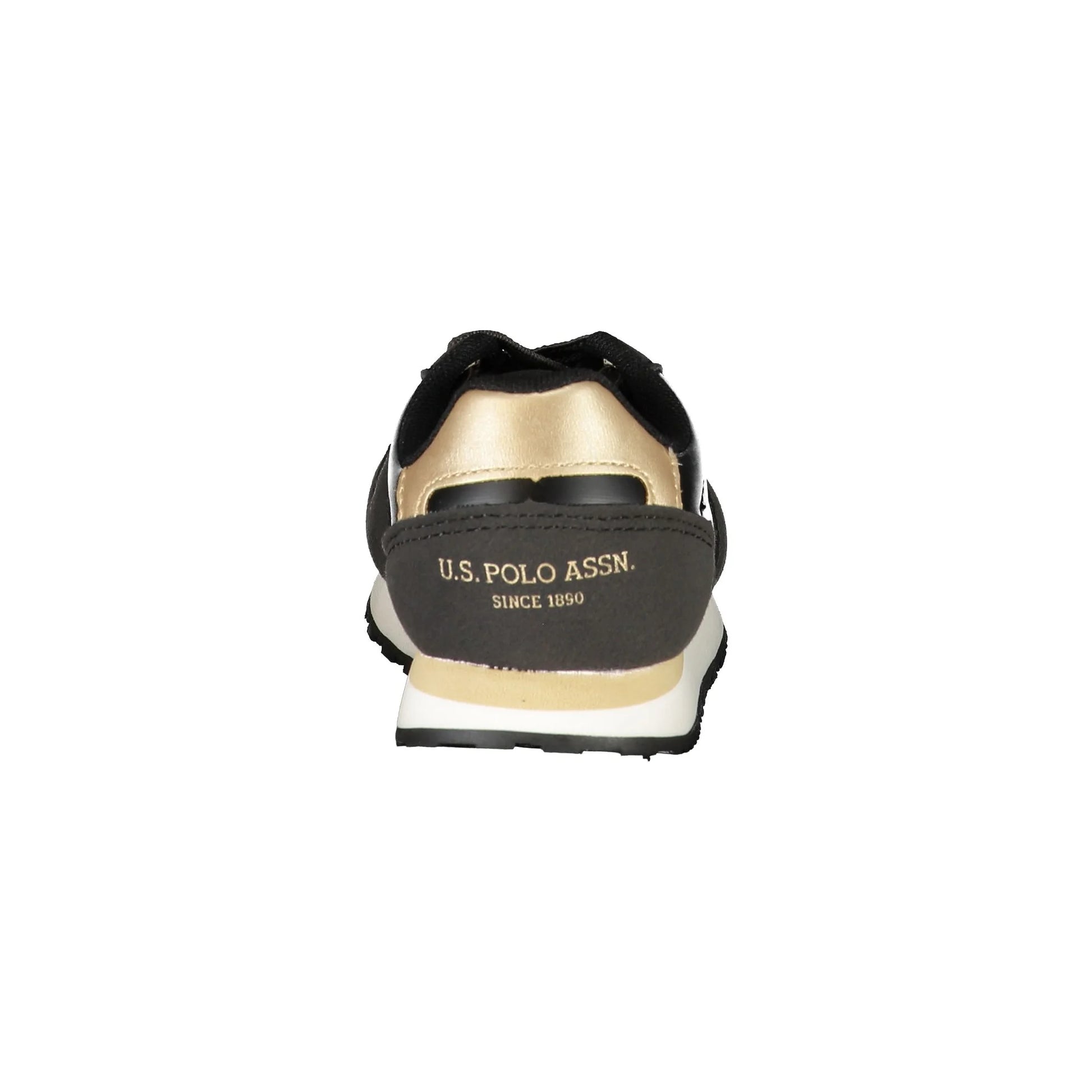 U.S. POLO ASSN. Scarpe Sneakers Bambino Nero con Dettagli a Contrasto - vista 2