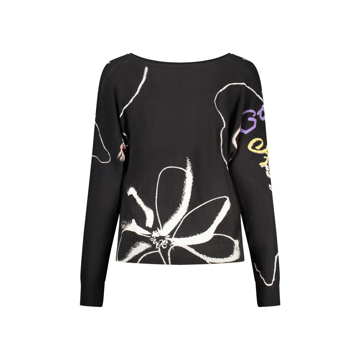 DESIGUAL MAGLIA DONNA NERO