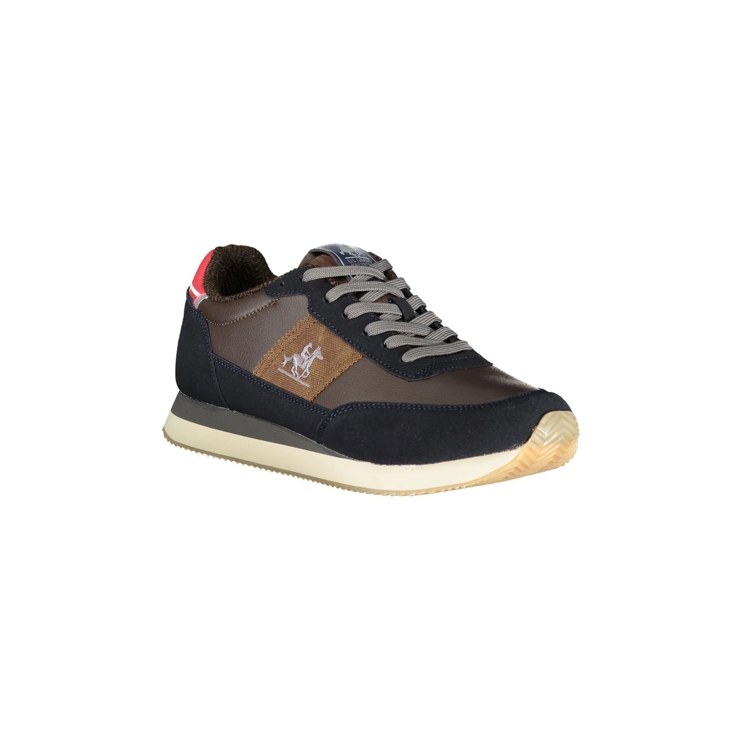 U.S. Grand Sneakers Uomo Marroni Ricamo - vista 2