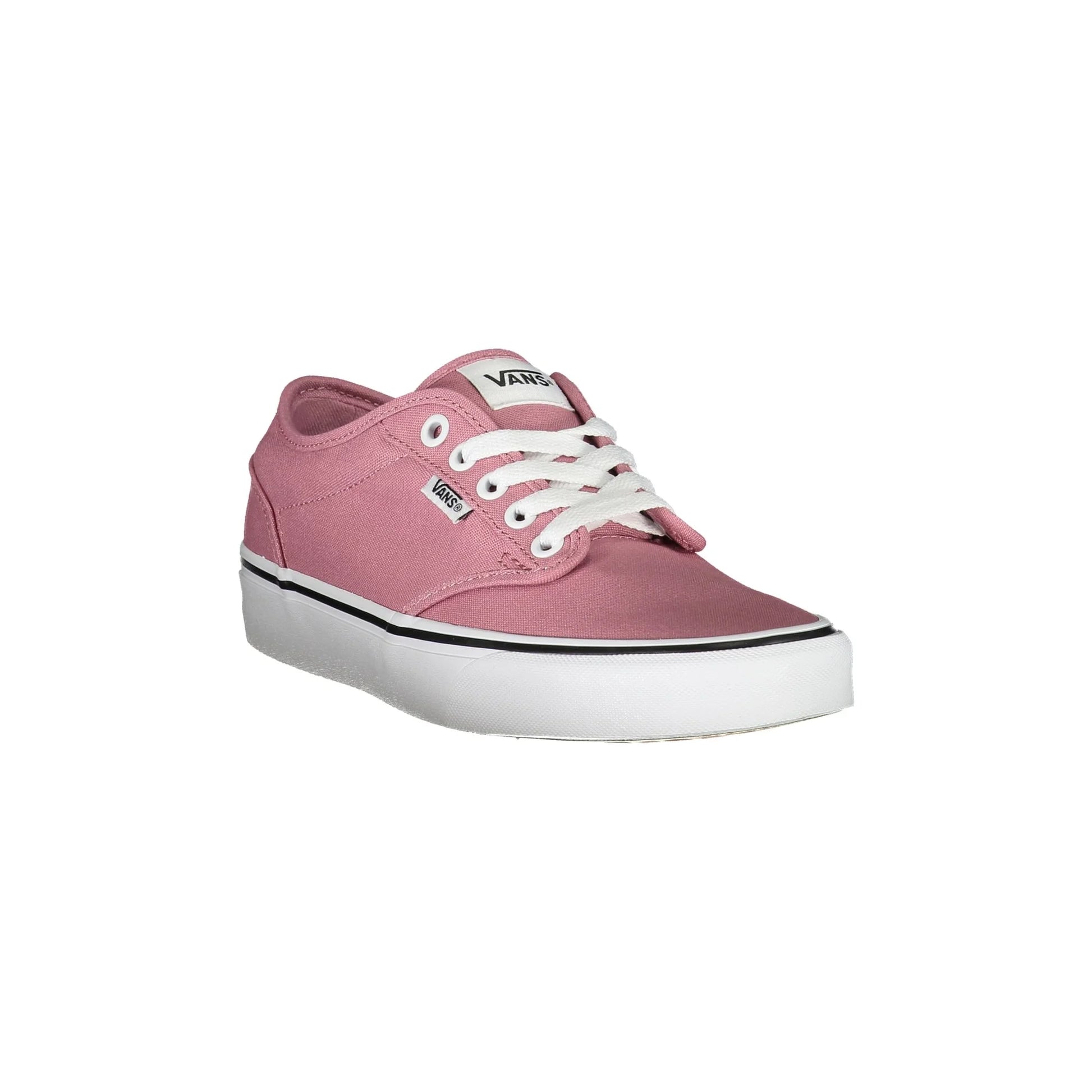 VANS Scarpe Sneakers Donna Rosa con Dettagli a Contrasto - vista 2