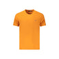 Napapijri T-Shirt Uomo Arancio Maniche Corte Girocollo Ricamo Logo Arancione - foto prodotto