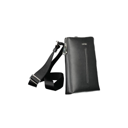Calvin Klein Borsa a Tracolla Uomo Nera Logo Borse nero - vista 3