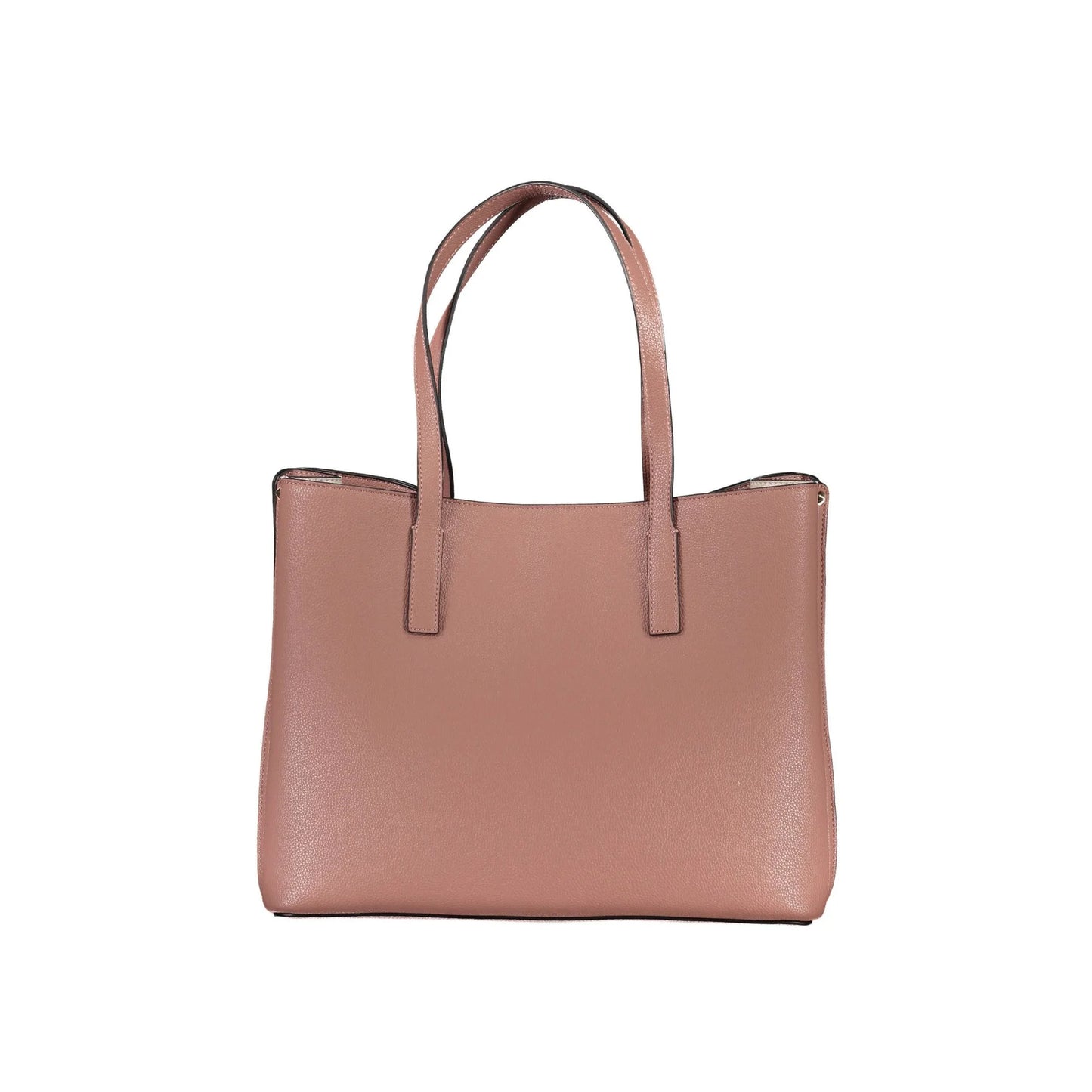 GUESS JEANS Borsa Donna Rosa Meridian a Spalla con Tasche Esterne e Zip Borse - vista 3