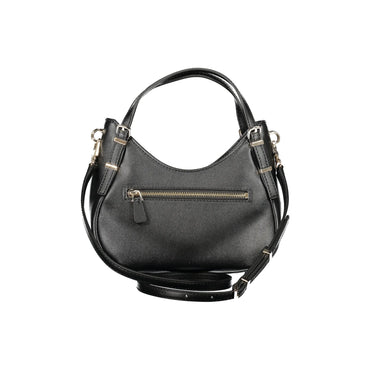 Guess Jeans Borsa a Tracolla Donna Nera Logo Borse nero - vista 2