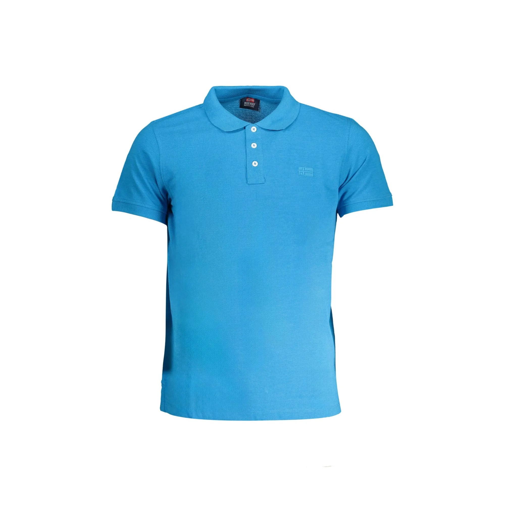 NORWAY 1963 POLO MANICHE CORTE UOMO BLU