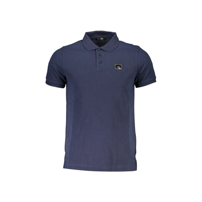 Cavalli Class Polo Maniche Corte Uomo Blu Stampa Logo - foto prodotto