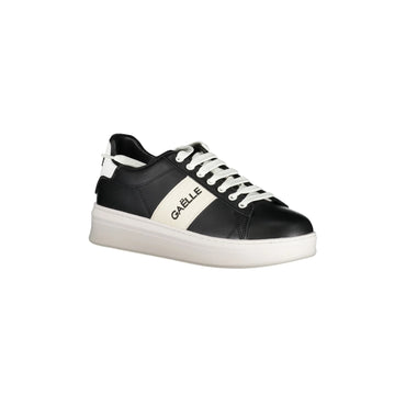 GAELLE PARIS Scarpe Sneakers Uomo Nere con Dettagli a Contrasto nero - vista 2