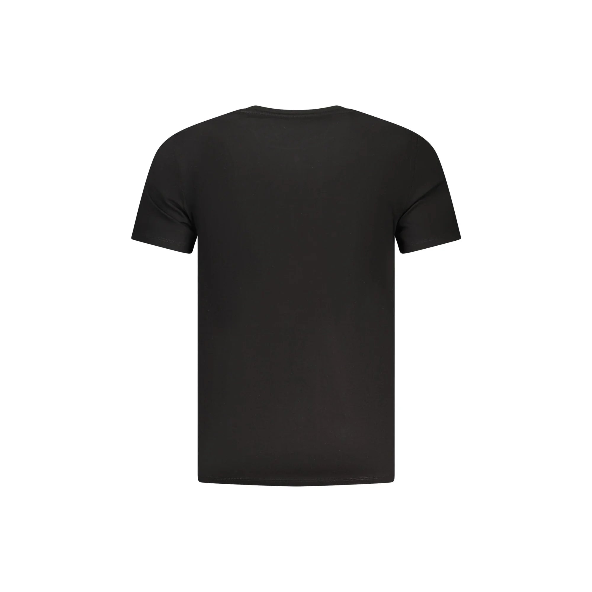 GUESS JEANS T-SHIRT MANICHE CORTE UOMO NERO