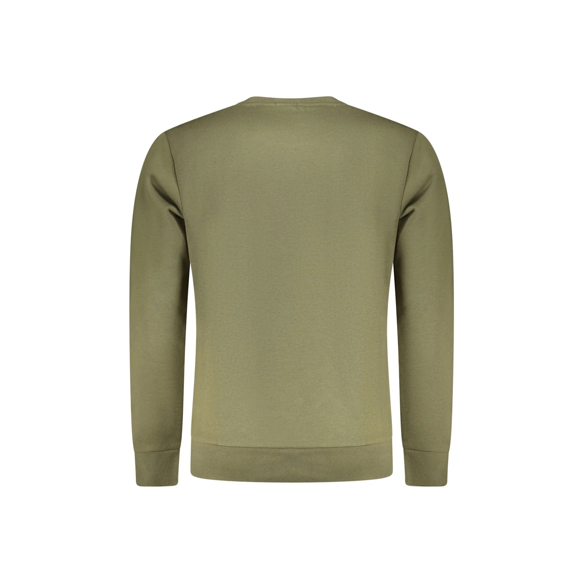 RIFLE FELPA SENZA ZIP UOMO VERDE