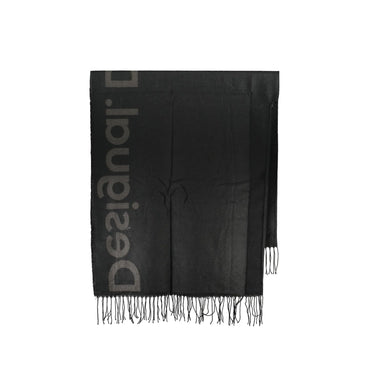 Desigual Maglia Poncho Donna Nero Logo Maglie - vista 2