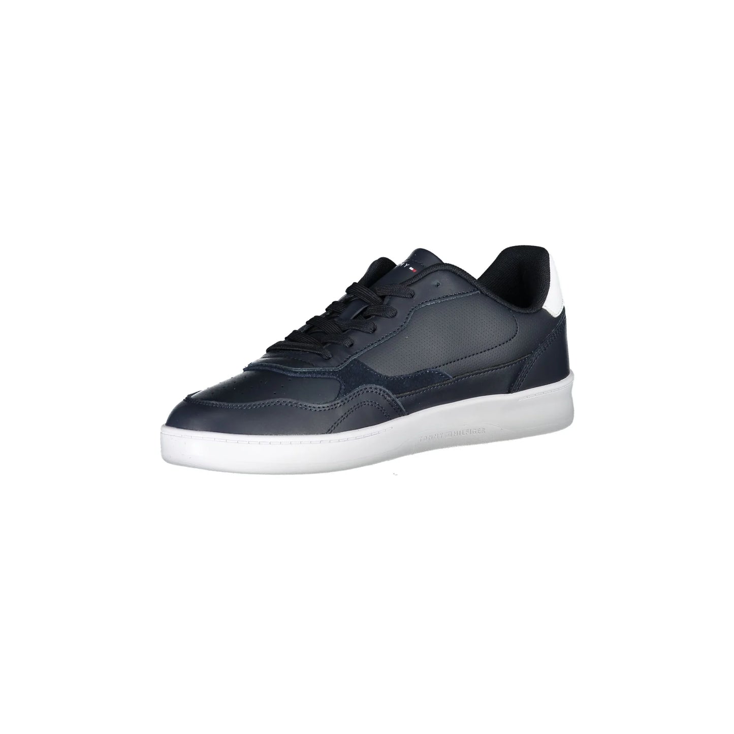 TOMMY HILFIGER Scarpe Sneakers Uomo Blu con Dettagli a Contrasto - vista 3