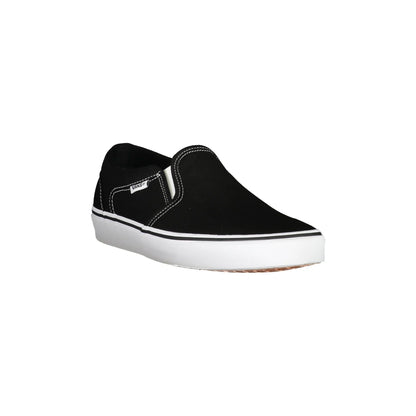 VANS Scarpe Sportive Uomo Nere con Suola a Contrasto Sneakers nero - vista 2