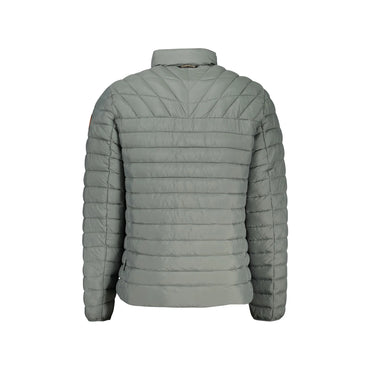 Napapijri Giubbotto Uomo Verde con Zip e Logo Giubbotti e Giacche - vista 2