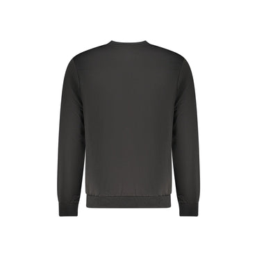 Fila Felpa Uomo Nera Girocollo Garzata Logo Felpe nero - vista 2