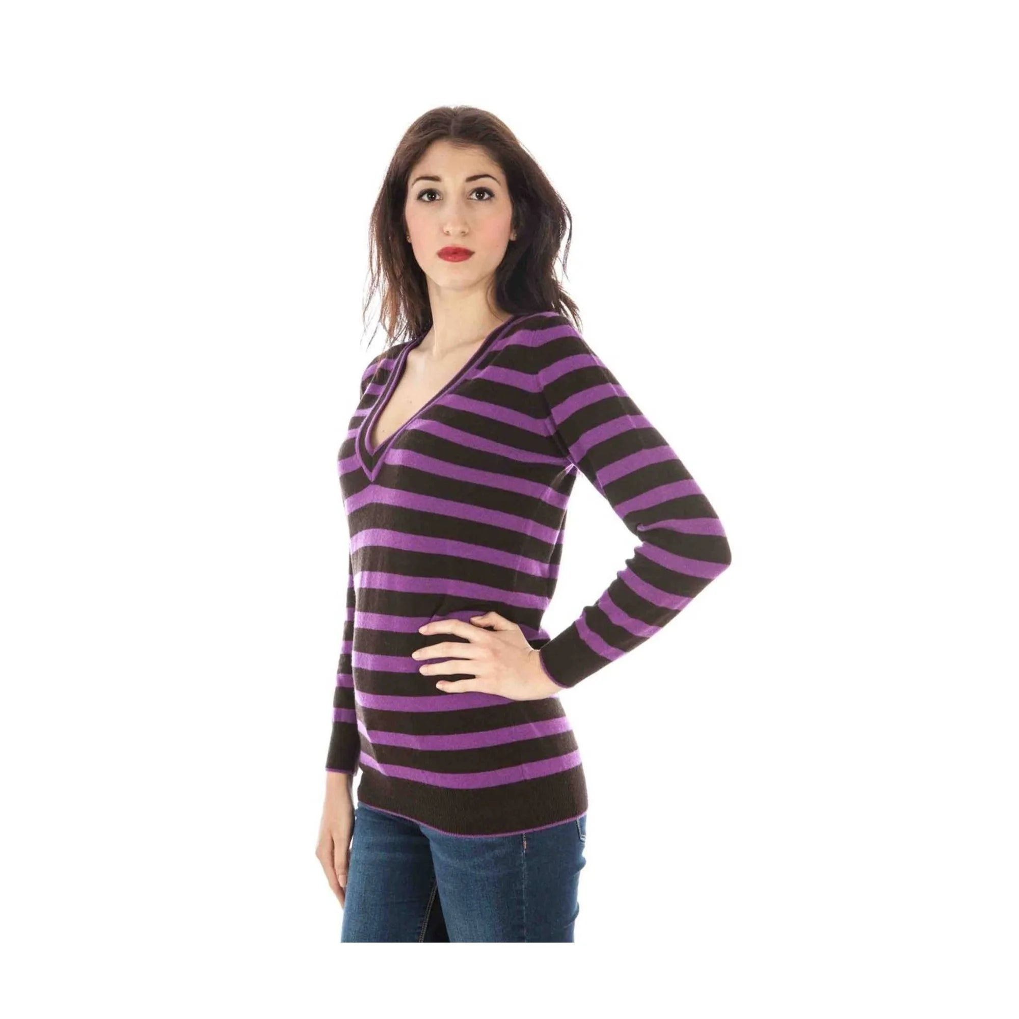 FRED PERRY MAGLIA DONNA VIOLA