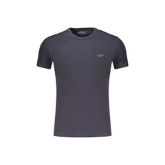 Guess Jeans T-Shirt Maniche Corte Uomo Blu Stampa in Rilievo