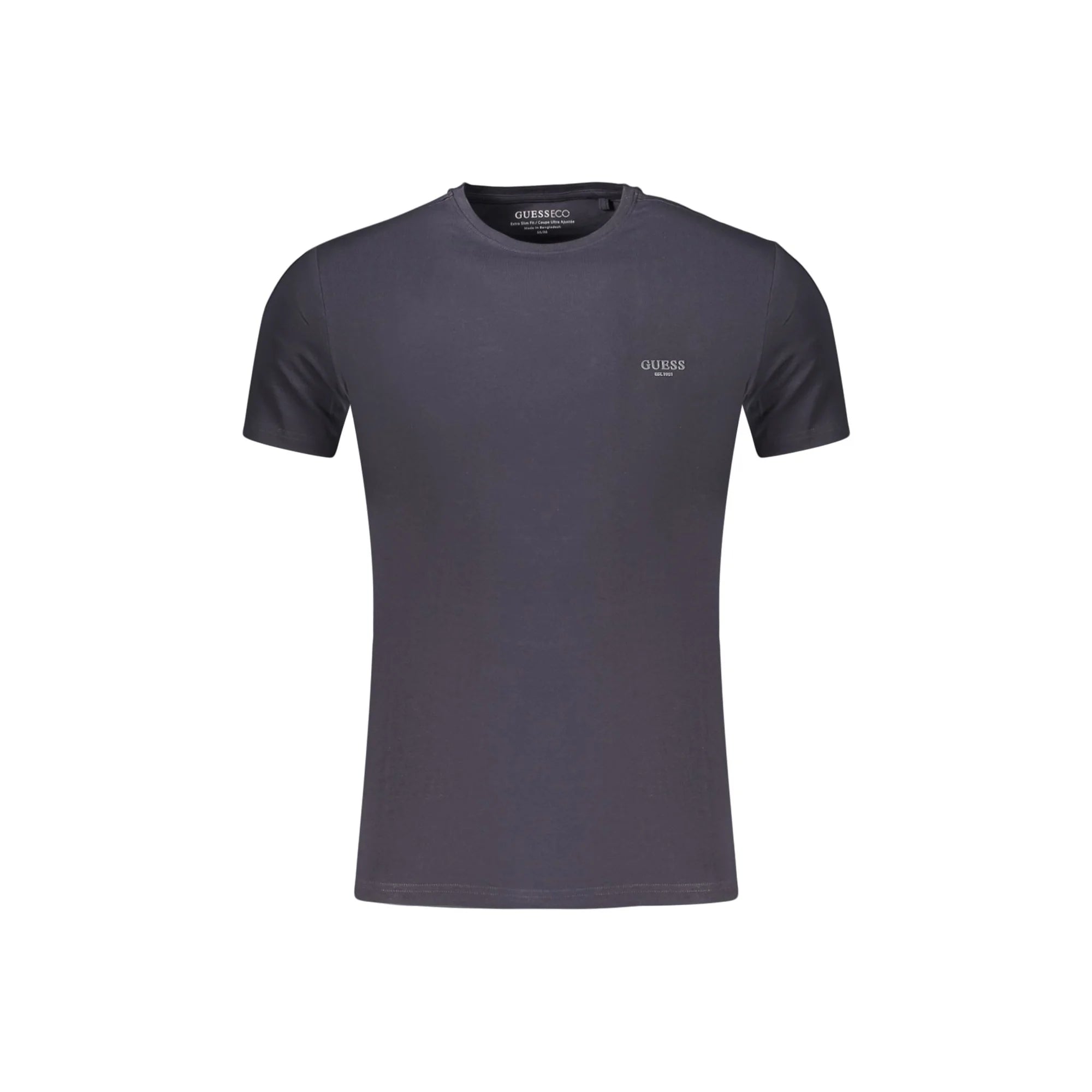 GUESS JEANS T-SHIRT MANICHE CORTE UOMO BLU
