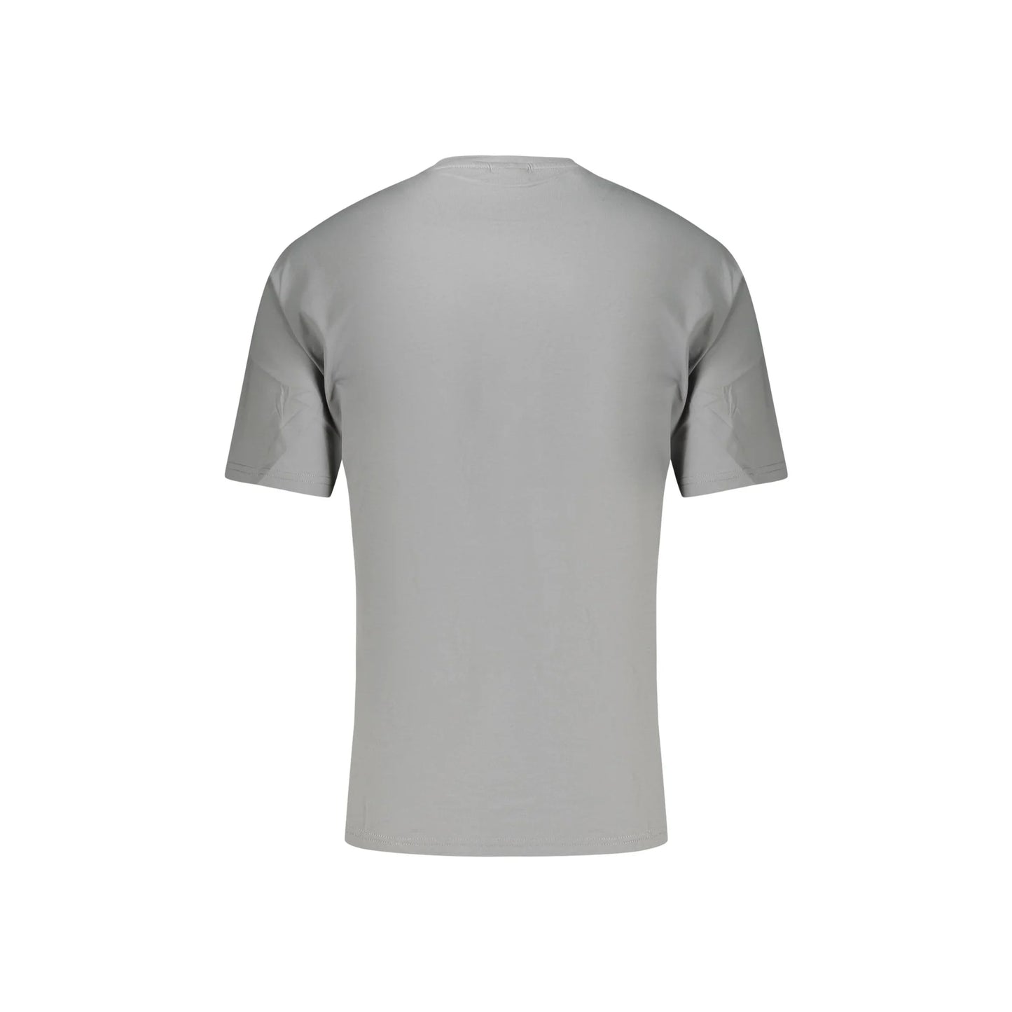 Napapijri T-Shirt Maniche Corte Uomo Grigia Ricamo grigio - vista 2